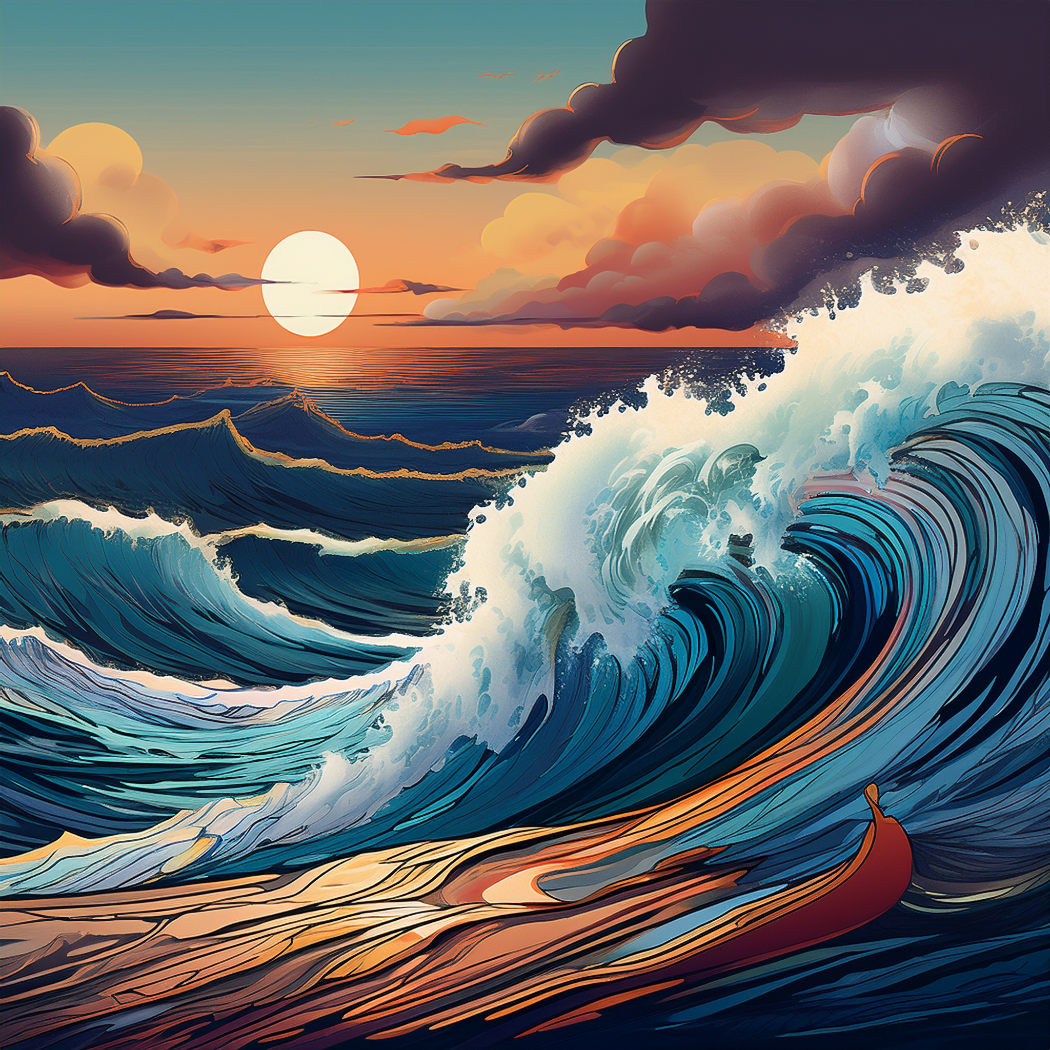 The Sea and Its Eternal Love